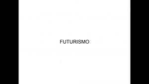 Ciclo de conferencias de arte 'Futurismo'